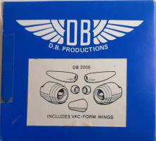 Thumbnail DB PRODUCTIONS DB 2005 GENERAL DYNAMICS RB-57F INCLUDES VAC-FORM WINGS