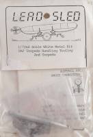 Thumbnail LEAD SLED MODELS RAF TORPEDO HANDLING TROLLEY AND TORPEDO