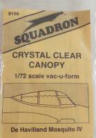 Thumbnail SQUADRON PRODUCTS  9156 DE HAVILLAND MOSQUITO IV CRYSTAL CLEAR CANOPY