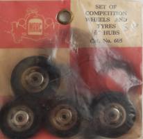 Thumbnail MRR Cat. No 605 SET OF COMPETITION WHEELS AND TYRES