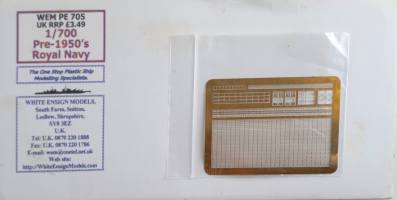 Thumbnail WHITE ENSIGN WEM PE 705 PRE-1950 S ROYAL NAVY