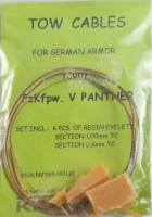 Thumbnail KARAYA TCR01 TOW CABLES FOR GERMAN ARMOR PZKPFW. V PANTHER