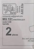 Thumbnail UNKNOWN MAKE A48 63a MG 131 MACHINE GUN