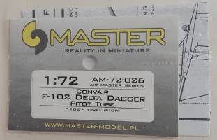 Thumbnail MASTERMODEL AM-72-026 CONVAIR F-102 DELTA DAGGER PITOT TUBE