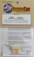 Thumbnail BARRACUDACAST BR48392 BF 109G/K TALL TAILWHEEL SET