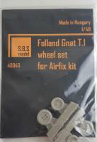 Thumbnail SBS MODEL 48046 FOLLAND GNAT T.1 WHEEL SET FOR AIRFIX KIT