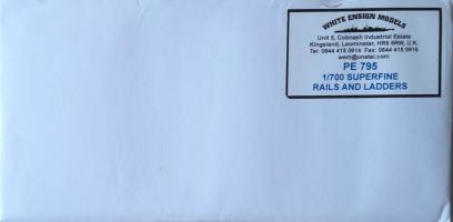 Thumbnail WHITE ENSIGN PE 795 SUPERFINE RAILS AND LADDERS