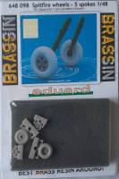 Thumbnail EDUARD 648 098 SPITFIRE WHEELS - 5 SPOKES