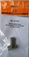 Thumbnail QUICKBOOST.NET QB 32 082 BAE LIGHTNING SEAT WITH SAFETY BELTS