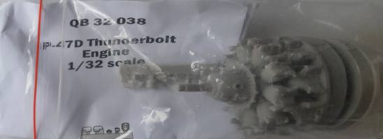 Thumbnail UNKNOWN MAKE QB 32 038 P-47D THUNDERBOLT ENGINE