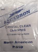 Thumbnail SQUADRON MODELS 9401 NORTH AMERICAN P-51D CRYSTAL CLEAR CANOPY