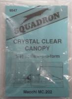 Thumbnail SQUADRON MODELS 9547 MACCHI MC.202 CRYSTAL CLEAR CANOPY