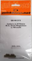 Thumbnail QUICKBOOST.NET QB 48 373 JUNKERS JU 87 STUKA M.G. DRUM MAGAZINES