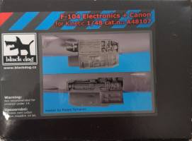 Thumbnail BLACK DOG A48107 F-104 ELECTRONICS CANON FOR KINETIC
