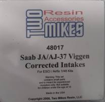Thumbnail TWO MIKES  48017 SAAB JA/AJ-37 VIGGEN CORRECTED INTAKES