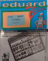 Thumbnail EDUARD SS181 F-22 RAPTOR