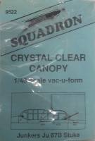 Thumbnail SQUADRON MODELS 9522 CRYSTAL CLEAR CANOPY JUNKERS JU 87B STUKA