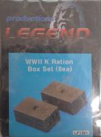 Thumbnail LEGEND PRODUCTIONS LF1301 WWII K RATION BOX SET  8EA 