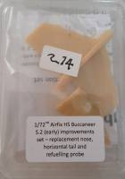 Thumbnail AIRFIX AIRFIX HS BUCCANEER S.2 EARLY IMPROVEMENTS SET REPLACEMENT NOSE HORIZONTAL TAIL AND REFUELLING PROBE