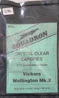 Thumbnail SQUADRON MODELS 9172 CRYSTAL CLEAR CANOPIES VICKERS WELLINGTON MK.X