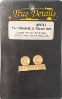 Thumbnail TRUE DETAILS 48011 FW-190A8-D12 WHEEL SET