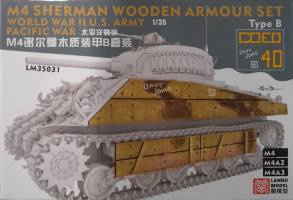 Thumbnail LANMO MODEL LM35031 M4 SHERMAN WOODEN ARMOUR SET TYPE B