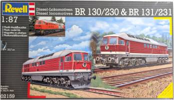 Thumbnail REVELL 02159 DIESEL LOCOMOTIVES BR 130/230 BR 131/231