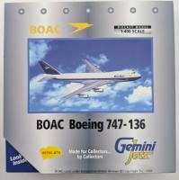 Thumbnail GEMINI JETS 013 BOAC BOEING 747-136