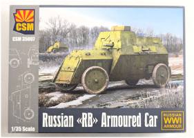 Thumbnail COPPER STATE MODELS 35007 RUSSIAN RR ARMOURED CAR