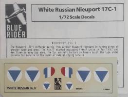 Thumbnail DISCOUNT DECALS 5513. BR 301 WHITE RUSSIAN NIEUPORT 17C-1 BLUE RIDER