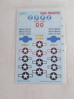 Thumbnail DISCOUNT DECALS 5543. CD48183 USAAF MOSQUITOS CARACAL MODELS