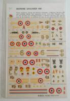 Thumbnail DISCOUNT DECALS 5576. MS-406-C1 MORANE SAULNIER 406 DECAL SHEET E.S.C.I.