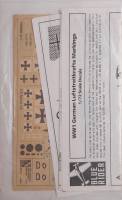 Thumbnail DISCOUNT DECALS 5583. BR-203 WW1 GERMAN LUFTSTREITKR FTE MARKINGS BLUE RIDER