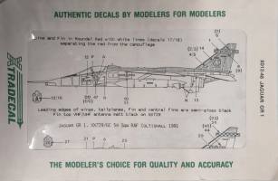 Thumbnail DISCOUNT DECALS 5631 X012-48 JAGUAR GR 1 TRADECAL