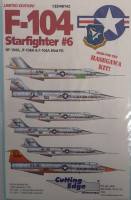 Thumbnail DISCOUNT DECALS 5635 CED48142 F-104 STARFIGHTER 6 CUTTING EDGE