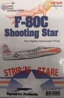 Thumbnail DISCOUNT DECALS 5664 MS320246 F-80C SHOOTING STAR SUPER SCALE INTERNATIONAL