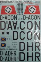 Thumbnail DISCOUNT DECALS 5675 72-238 FOCKE-WULF FW 200 CONDOR PRINT SCALE