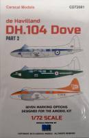 Thumbnail DISCOUNT DECALS 5695 CD72081 DE HAVILLAND DH.104 DOVE PART 2 CARACAL MODELS