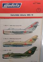 Thumbnail DISCOUNT DECALS 5777 4958 KAMUFL    E LETOUNU MIG-15 MODELA