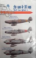 Thumbnail DISCOUNT DECALS 5808 EC 90 FW 190S BF 109S JG 300 PART 3 EAGLE EDITIONS
