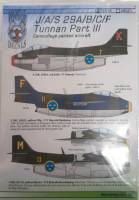 Thumbnail DISCOUNT DECALS 5839 72015 J/A/S 29A/B/C/F TUNNAN PART III CAMOUFLAGE PAINTED AIRCRAFT Moose Republic Decals