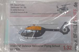 Thumbnail DISCOUNT DECALS 5901 DF30532 H145 RAF DEFENCE HELICOPTER FLYING SCHOOL DF HeloStuff