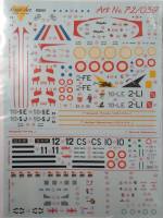 Thumbnail DISCOUNT DECALS 6045 72/039 DASSAULT MIRAGE IIIC ARM E DE L AIR Model Art
