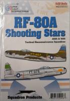 Thumbnail DISCOUNT DECALS 6138 MS320253 RF-80A SHOOTING STARS Super Scale International