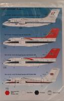 Thumbnail DISCOUNT DECALS 6158 Sheet 4403 RAF BAE 146-100S AirDecal