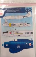 Thumbnail DISCOUNT DECALS 6242 K4/16 RAF POSTWAR CANBERRA B.1 VICKERS WELLINGTON T. MK.10 SKYRAIDER AEW.1 FAA Xtradecal