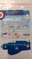 Thumbnail DISCOUNT DECALS 6243 K4/16 RAF POSTWAR CANBERRA B.1 VICKERS WELLINGTON T. MK.10 SKYRAIDER AEW.1 FAA Xtradecal