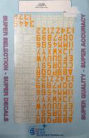 Thumbnail DISCOUNT DECALS 6254 72-035 LUFTWAFFE ID WHITE AND YELLOW 10MM Super Scale International