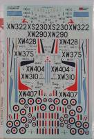 Thumbnail DISCOUNT DECALS 4588 XTRADECAL  X72236 RAF BAC JET PROVOST T.5 