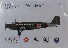 Thumbnail DISCOUNT DECALS 4598  aims decals 72D011 auntie ju